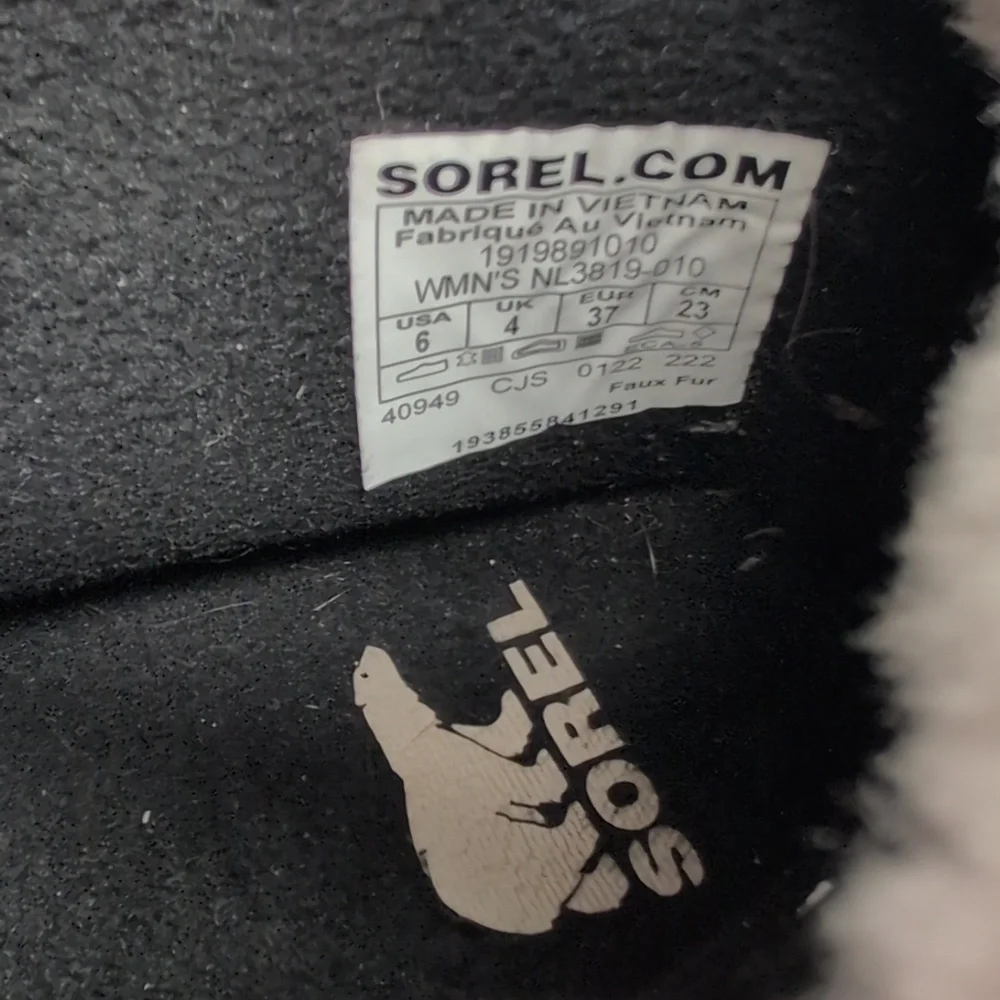 Sorel Whitney II Flurry waterproof winter boots womans size 6 EU 37 - Picture 15 of 15